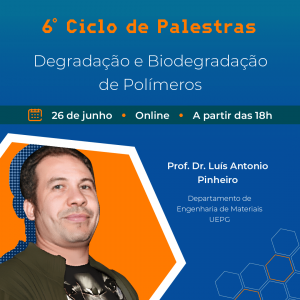 Degradação e Biodegradação de Polímeros - 6º Ciclo de palestras @ Web Conferência UFSC